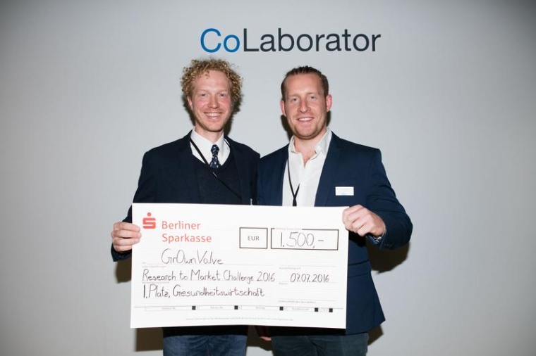 DHZB-Kinderkardiologe Dr. Boris Schmitt und Ingenieur Kai Riemer