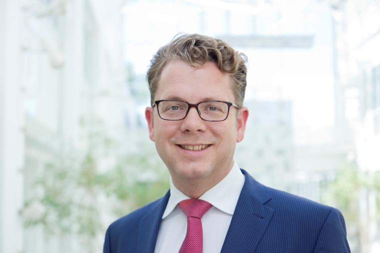 Nicolas von Oppen, Geschäftsführer des Klinikums Landshut.