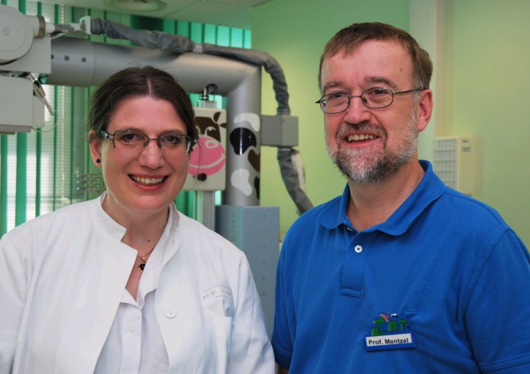 Prof. Dr. Hans-Joachim Mentzel, Leiter der Sektion Kinderradiologie am UKJ...