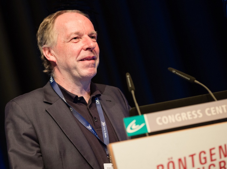 Prof. Dr. Michael Forsting bei der Preisverleihung. Foto: UDE/UK Essen