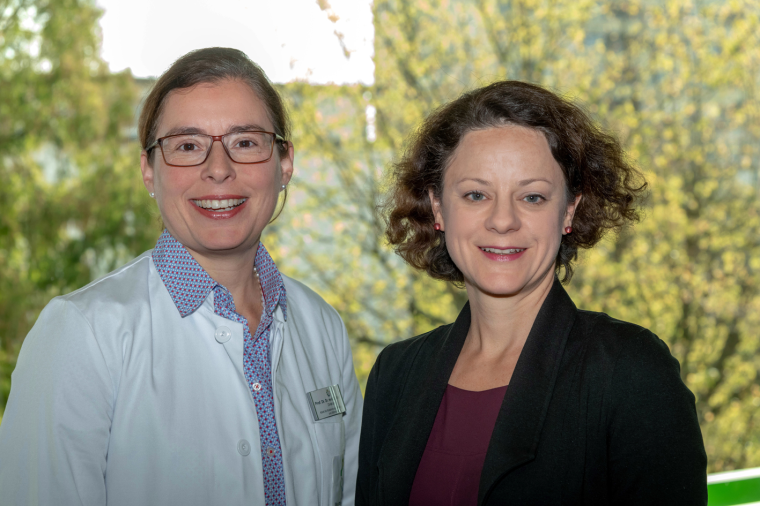 Prof. Dr. Dr. Dagmar Führer-Sakel (l.) und Prof. Dr. Sigrid Elsenbruch. Foto:...