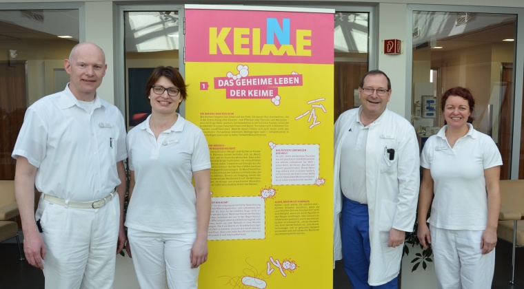 Oliver Becker, Stefanie Nesemeyer, Dr. Wolfgang Rees und Sybille Rosenberger...