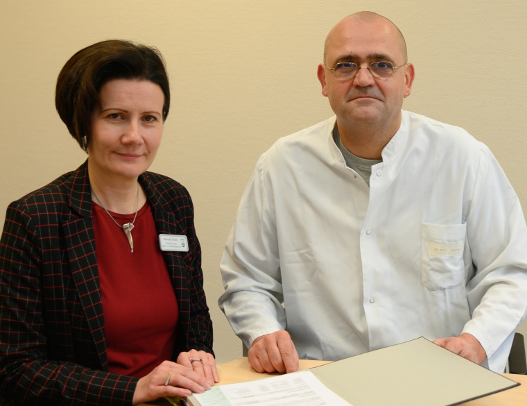 Die neue Doppelspitze der Thüringen-Kliniken bilden Manuela Faber und Dr....