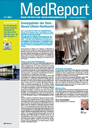 MedReport 17/2012 zur 83. Jahresversammlung der Deutschen Gesellschaft für...
