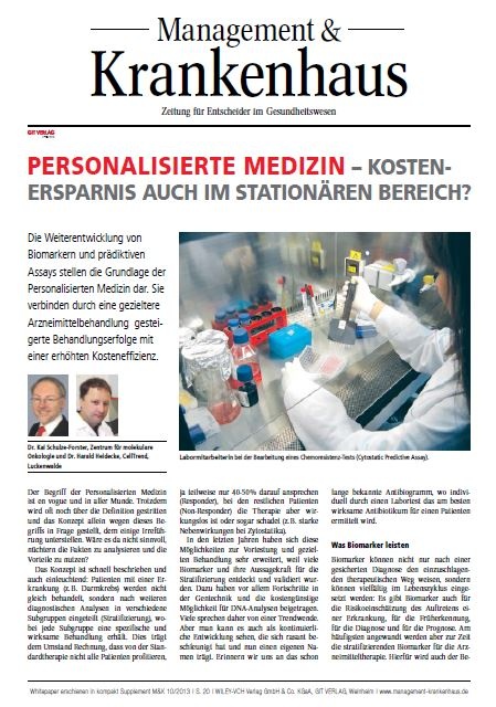 Laborautomation für die Prä- und Postanalytik - From Bulk to Rack