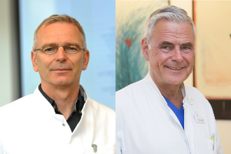 Prof. Dr. Martin Möckel (l.), Foto: Charité Berlin, Prof. Dr. Uwe Janssens...