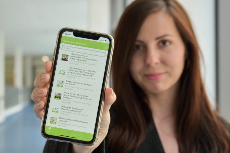 Zusätzlicher Kanal gegen die Wissenskrise: „Corona-Infos des Klinikums...