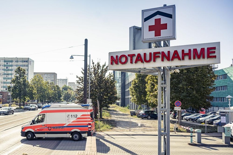 Zentrale Notaufnahme der Universitätsmedizin Magdeburg. Foto: Christian...