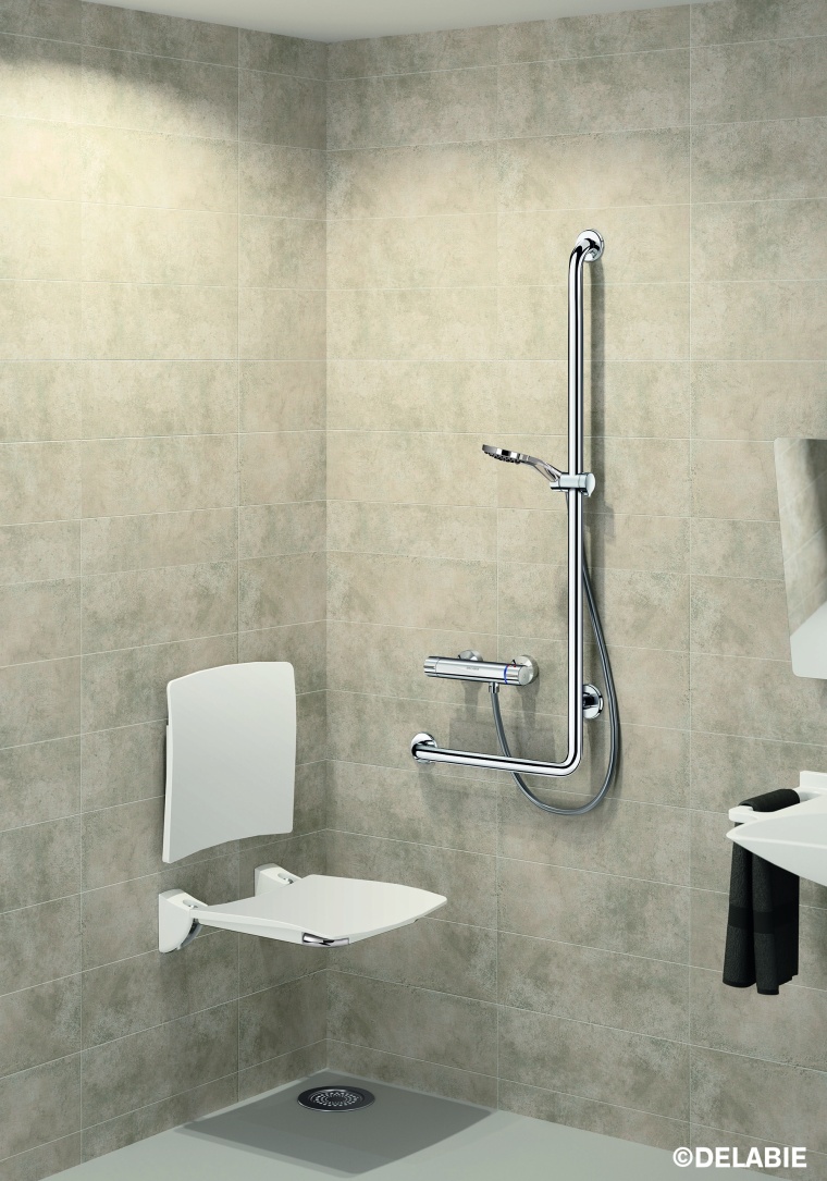 Die Thermostarmaturen Securitherm von Delabie: Verbrühungs-schutz und Schutz...