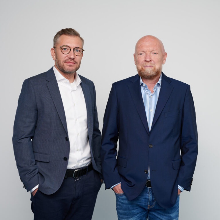 Martin Masur (links) teilt sich die Aufgaben mit dem bisherigen...