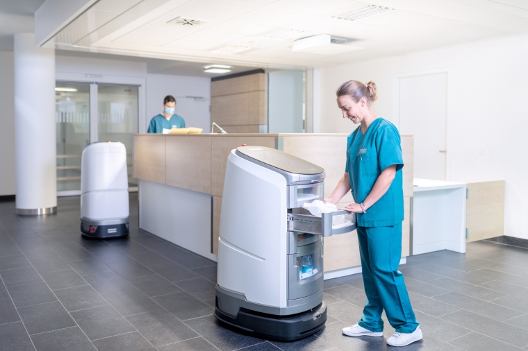 Serviceroboter JEEVES Foto: Robotise