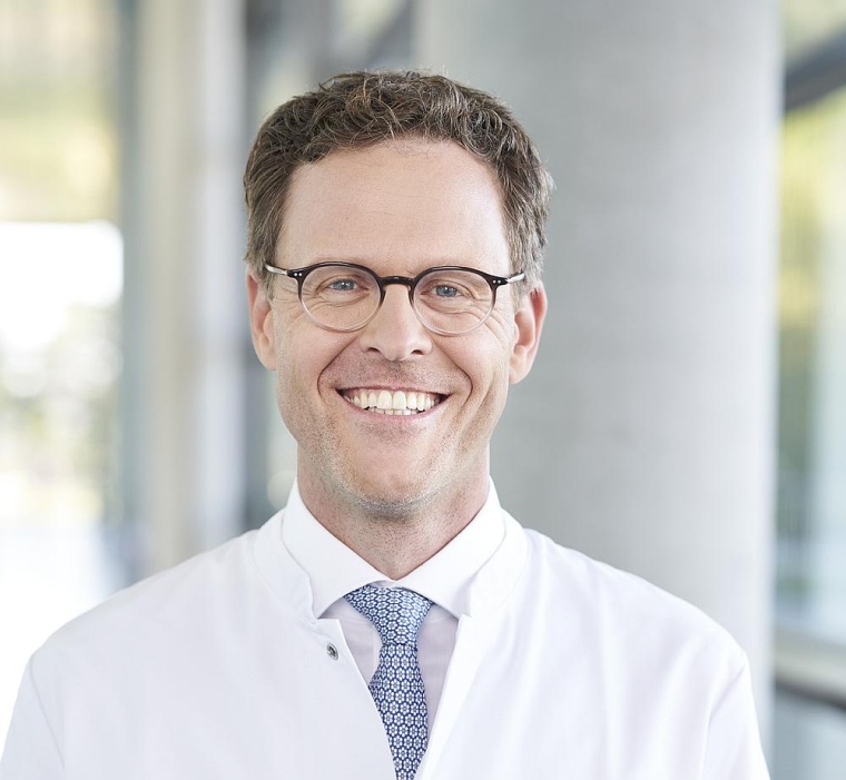 Professor Christoph Michalski, Ärztlicher Direktor der Klinik für Allgemein-...