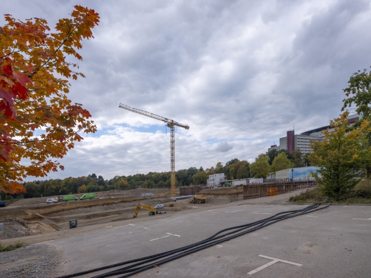 Die beiden geplanten Gebäude des Medizincampus sollen laut derzeitigem Stand...