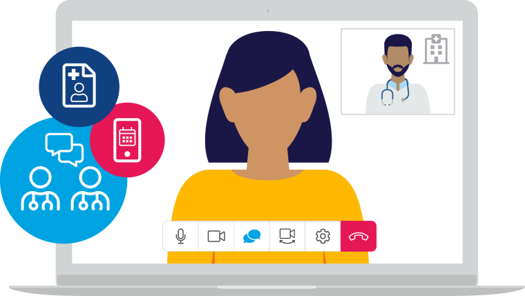 Telemedizin im Klinik-Alltag Foto: samedi GmbH