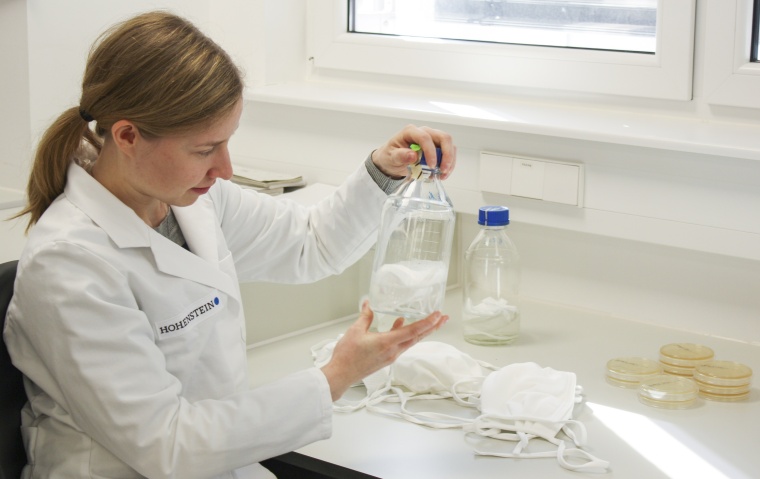 Beim Prüfdienstleister Hohenstein geben standardisierte Prüfverfahren...