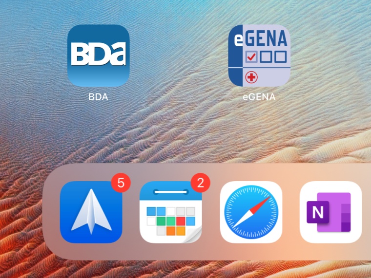 Abb. 2: eGENA kann als Progressive Web Application (PWA) auf dem...