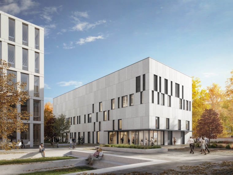 Berlin Center for Advanced Therapies (BeCAT). Foto: DGI Bauwerk,...