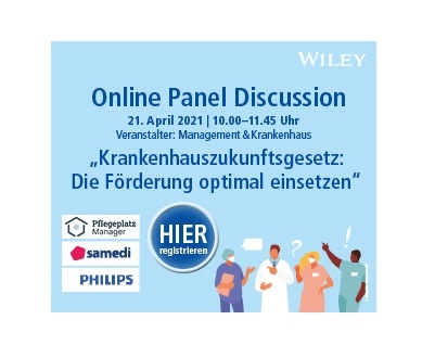 Das kostenlose Online-Event von Management & Krankenhaus ist nun als On-Demand...