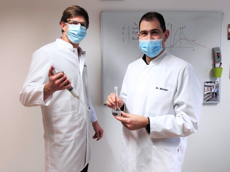 Nebula Biocides GmbH: Die Gründer von Nebula Biocides aus dem Leibniz-Institut...