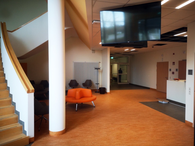 Das neue Notfallzentrum des Helios Klinikums Meiningen ist großzügig...