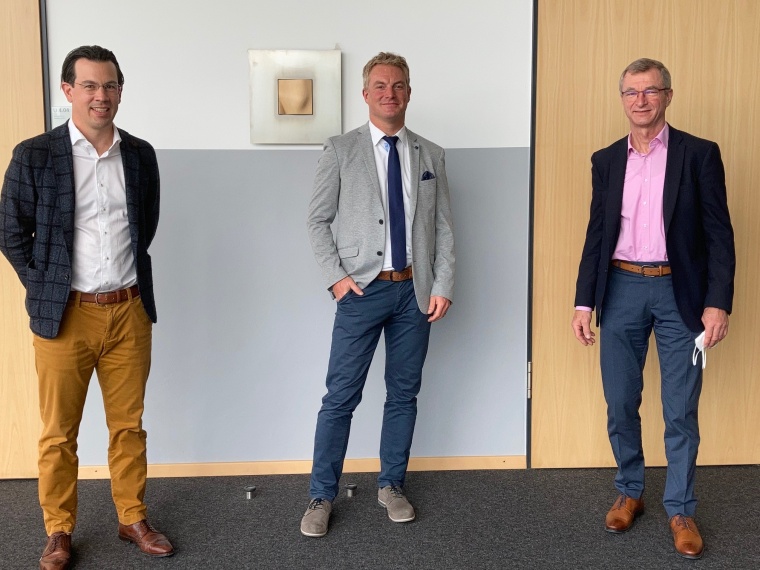 v.l.n.r: Christoph Ulrich, Geschäftsführender Gesellschafter Ulrich GmbH &...