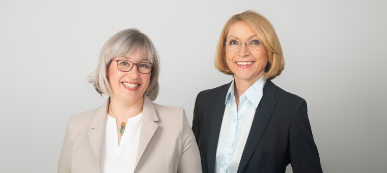 Birgit Jänchen -van der Hoofd und Dr. Kirsten Suttorp leiten seit dem 1. Juni...