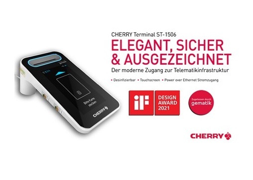 E-Health Kartenterminal von Cherry erhält nach Gematik-Zulassung auch...