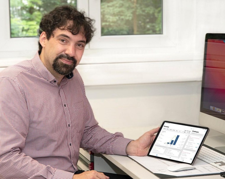 Prof. Stephan Jonas leitet das neu gegründete Institut für Medizininformatik...