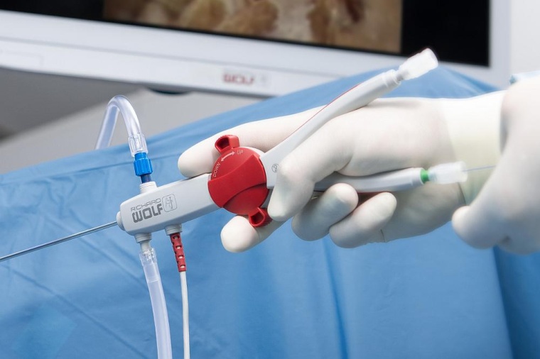 Einweg-Sensor-Ureterorenoskop RIWO D-URS. Foto: Richard Wolf