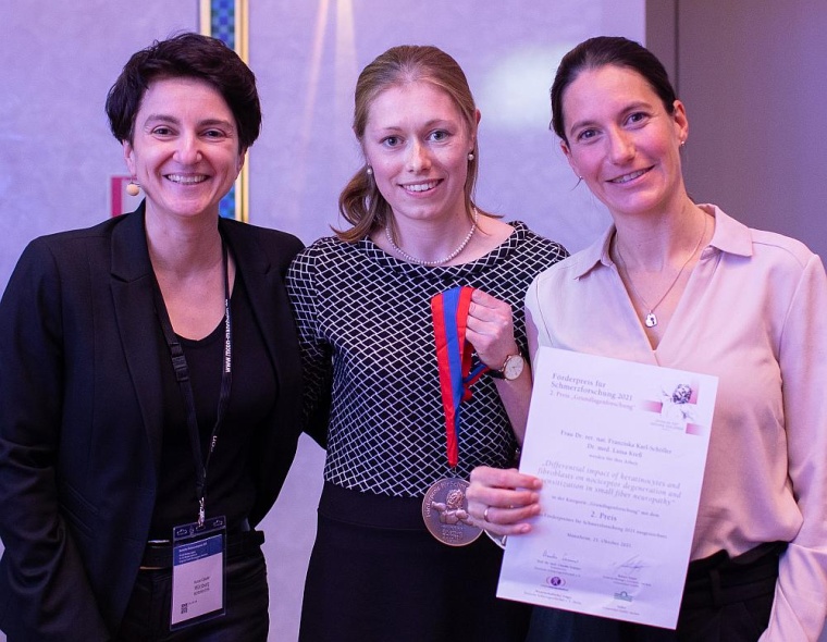 Prof. Dr. Nurcan Üçeyler von der Neurologischen Klinik des Uniklinikums...