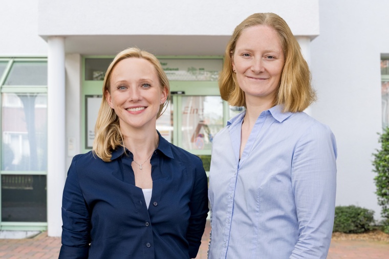 Die Fachärztinnen für Neurologie Rima Desiukeviciene (links) und Dr. Janina...