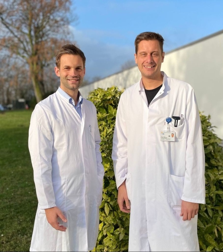 Das neue Leitungsteam der Klinik für Orthopädie und Unfallchirurgie:...