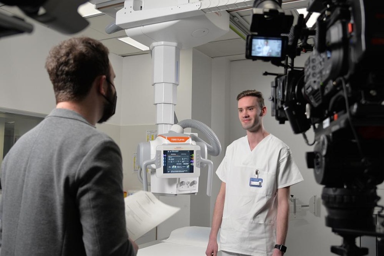 Florian Nützel, Medizinisch-technischen Radiologieassistent am Klinikum...