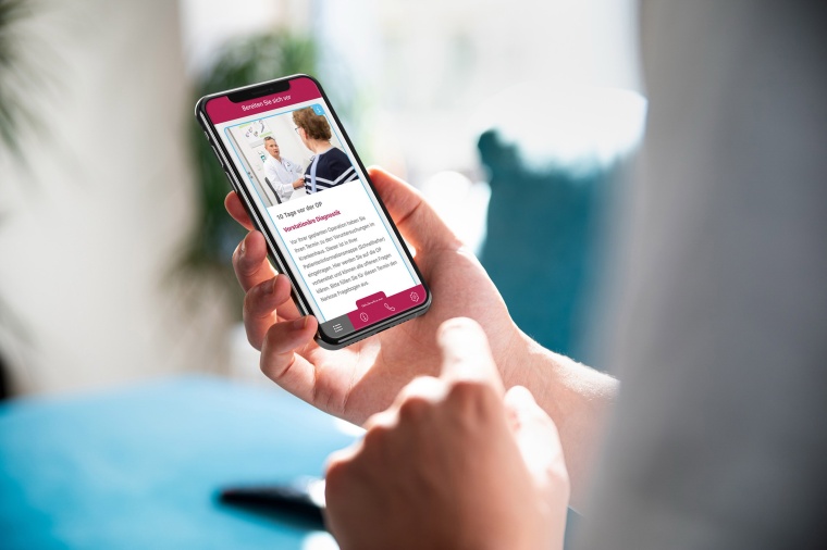 Die neue App mit dem Namen „Niels-App - Mein Kunstgelenk“ richtet sich an...