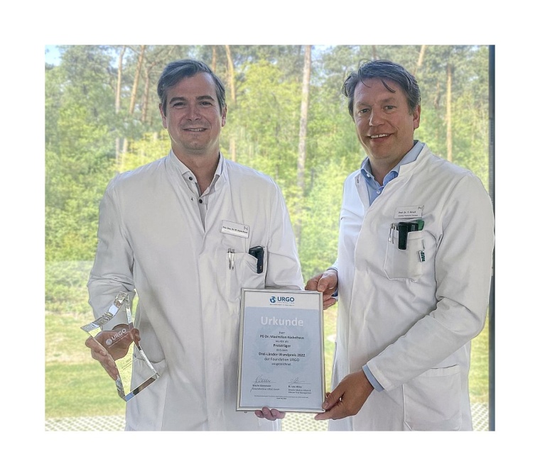 Dr. Kückelhaus und Prof. Hirsch © Fachklinik Hornheide