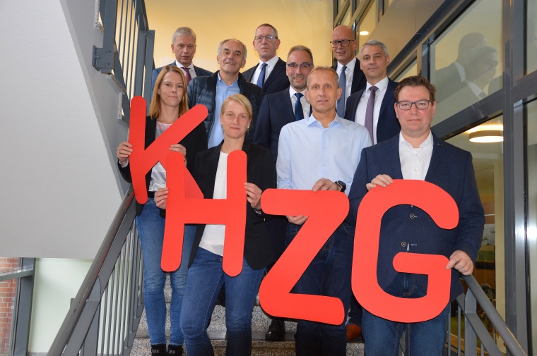 Die Planung für eine virtuelle Gesundheitsregion stellten (von links) vor:...