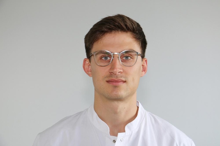 Fabian Kerwagen vom Deutschen Zentrum für Herzinsuffizienz hat seine...