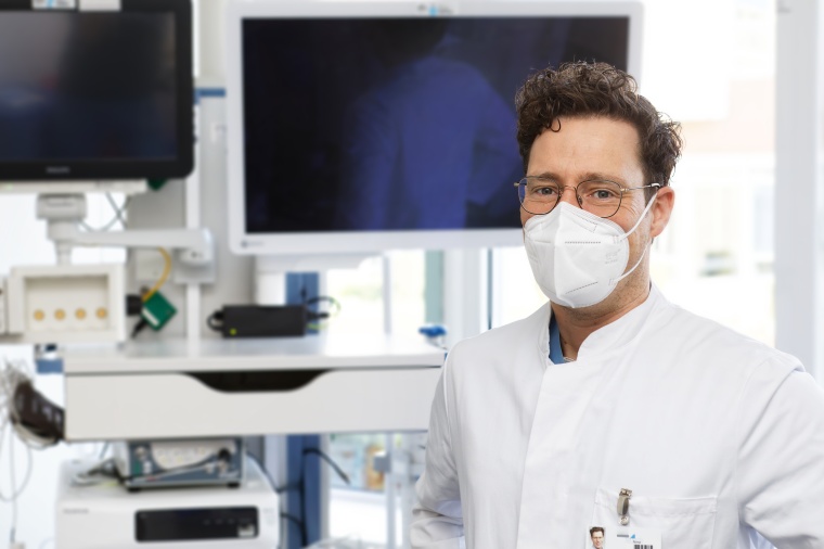 Priv.-Doz. Dr. Arne Kandulski. Foto: UKR/Johannes Beutler