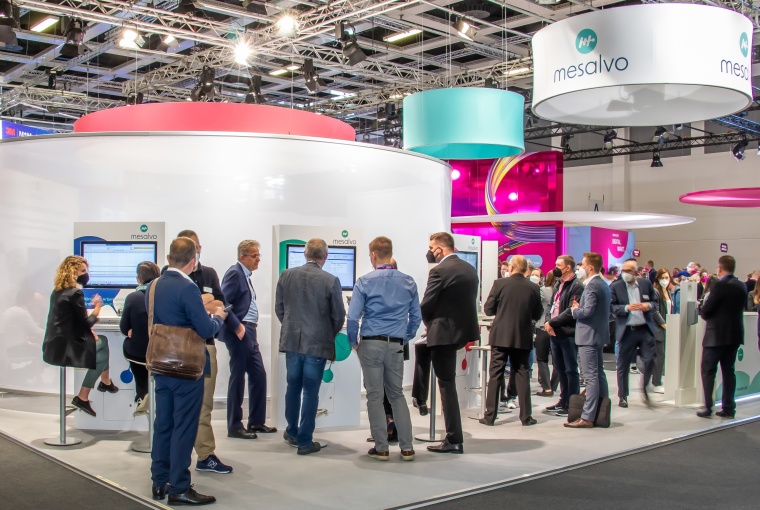 Mesalvo auf der DMEA 2022 Foto: Mesalvo