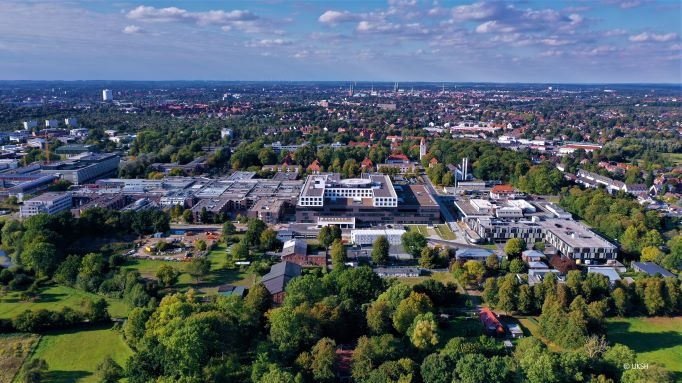 Luftbild Lübeck, Foto: UKSH