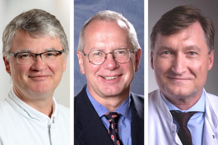 (v.l.) DGP-Präsident Prof. Torsten T. Bauer, Vorsitzender der Deutschen...