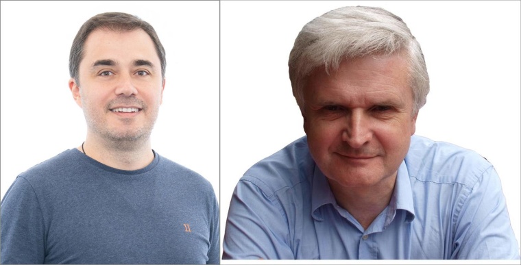 Dr. Bahtiyar Yilmaz (li.) und Prof. Dr. Andrew Macpherson, Department for...