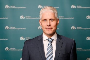 Marc Schreiner, Geschäftsführer der Berliner Krankenhausgesellschaft, Foto:...