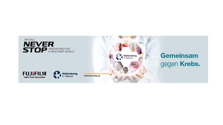 Fujifilm Europe unterstützt den „World Cancer Day“