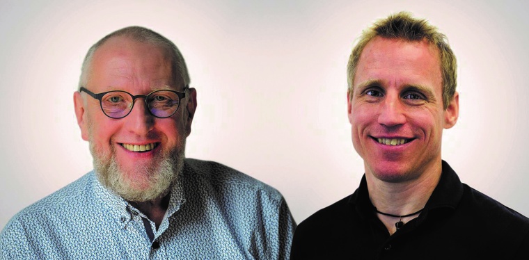 Dave Sieber (l.) und Alexander Kleusberg (r.) Foto: QuidelOrtho