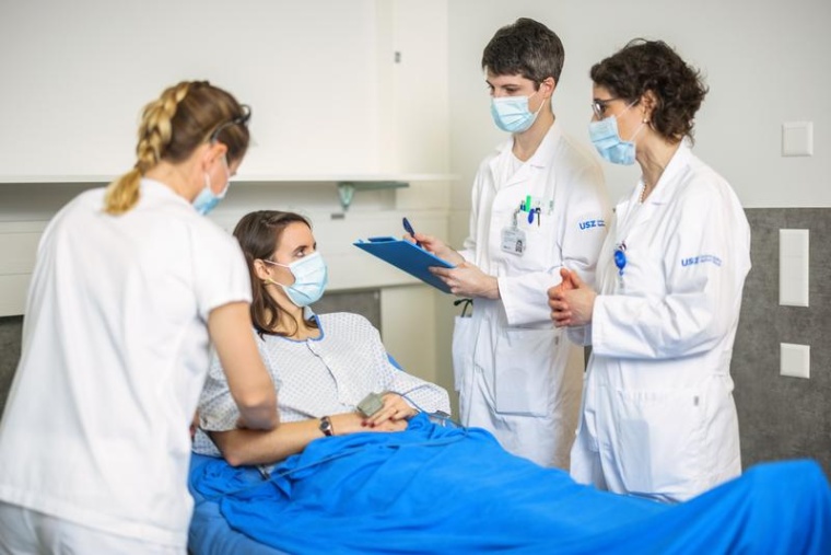 In einem Studienprojekt gelang es am USZ, die Fälle mit gezielten Maßnahmen...