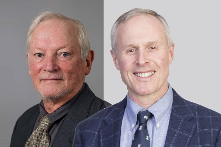 Frederick W. Alt und David G. Schatz, Foto: Goethe-Universität Frankfurt