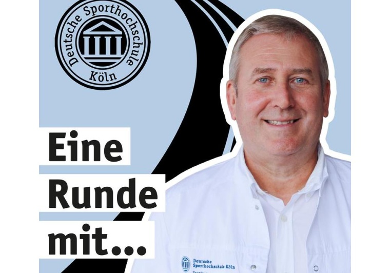 Logo des Wissenschaftspodcasts. © Deutsche Sporthochschule Köln