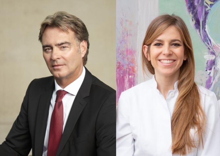 Michael Strüter, Dedalus HealthCare, und PD Dr. Nora Sommer, Raya Diagnostics,...