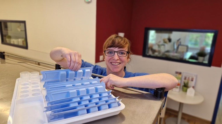 Möchte den Sieg nach Lüneburg holen: Diana Schnitzer, Pflegerische Leitung...